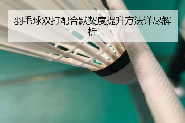 羽毛球双打配合默契度提升方法详尽解析